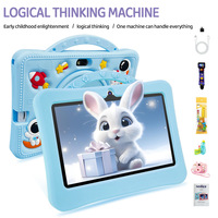 Tablet Infantil con Pantalla de 7 Pulgadas, Android 14, USB Tipo C, Resistente al Agua y a las Caídas, 128 MB de Memoria, 1 Año de Garantía