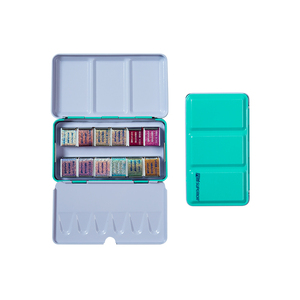 Juego de Pinturas de Acuarela Metálicas Brillantes de 24 Colores para Artistas - Product Image 3