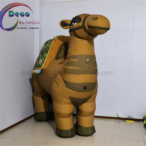 Modèle de mascotte de ballon géant de <span class=keywords><strong>chameau</strong></span> <span class=keywords><strong>gonflable</strong></span> Lampe à LED Souffleur d'air Costumes d'animaux Événements en plein air Mer rentable - Product Image 1