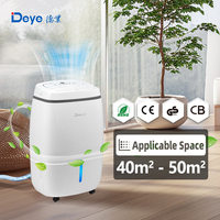 DYD-F20A 20L haute qualité toute la maison intelligent automatique contrôle de l'humidité purificateur d'air déshumidificateur domestique avec R290