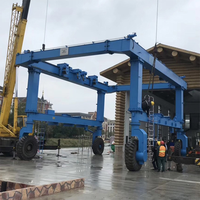Grue de levage de bateau de transport maritime 300-1000 tonnes, commande PLC, moteur diesel, boîte de vitesses, palan marin