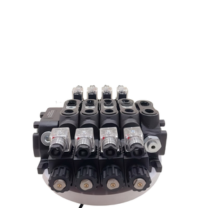 Vanne de commande directionnelle hydraulique sectionnelle à double effet à 4 bobines DCV6060L/min, marque Huamao, origine Shandong, garantie 6 mois - Product Image 4