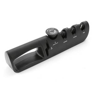 Afilador de cuchillos con guía de ángulo ajustable Cuchillos de mano Bolsillo Acero de <span class=keywords><strong>tungsteno</strong></span> Guía de ángulo ajustable Afilador de cuchillos manual - Product Image 1