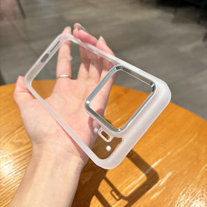 Funda de teléfono rígida transparente con marco de cámara de Metal de alta calidad para <span class=keywords><strong>Xiaomi</strong></span> 15 funda protectora delgada transparente para <span class=keywords><strong>Xiaomi</strong></span> 15 Pro - Product Image 2