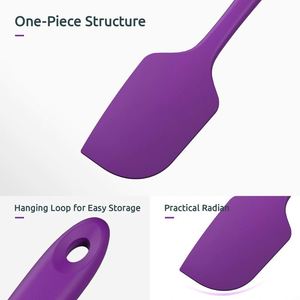 Kitchen Good Cook Baking Accessories UtensilsSpatula Cake Scraper Non Stick Butter Spreader Silicone Cookie Spatula - Product Image 5