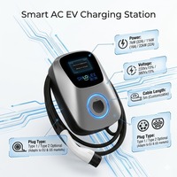 Cargador para Vehículos Eléctricos para Exteriores con Clasificación IP54, con Cable de 5 m, Estación de Carga de Pared para Hogar Familiar, Modelo 3, Modelo Y