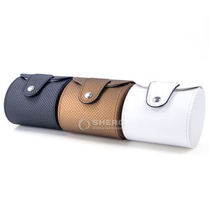 Boîte de rangement pour montre en cuir de luxe avec logo personnalisé, boîte de présentation pour montre, emballage cadeau - Product Image 4