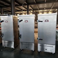 Cuiseur à riz économique Ruitai SS201/SUS304 en acier inoxydable au propane/gaz naturel, 12 plateaux, pour cantine/cour de réception/boîte à goûter