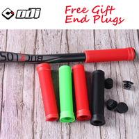 ODI – poignées de guidon de vélo en Silicone, étanches, antidérapantes, absorbe les chocs, poignée de vélo avec bouchon d'extrémité de barre