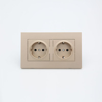 Prise murale industrielle, prise EU, 16A, IP22, 250V, 2 prises, haute qualité, pour usage domestique, commercial et hospitalier, prix de gros d'usine