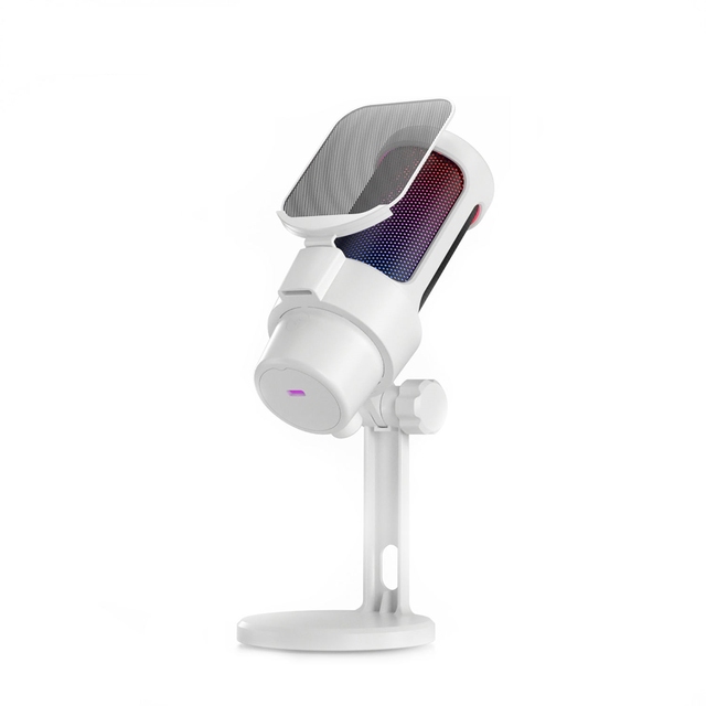 Oneleader GAM-M8 Professional USB Microphone Condenser Gaming RGB Lighting Noise Cancelling Sound Card Desktop Computer