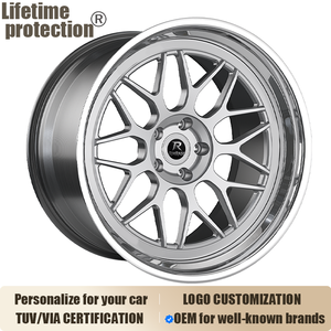 Rines <span class=keywords><strong>Forjados</strong></span> Rohana RLB-1 de 3 Piezas, Diseño Cóncavo Profundo, Personalizados, 19 20 21 22 Pulgadas, 5x112 5x120 5x114.3 para BMW M Mercedes AMG Mustang - Product Image 1