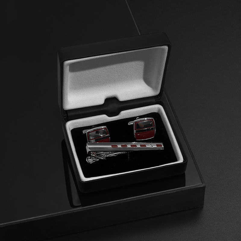 Men s Business Tie Clip Cufflinks