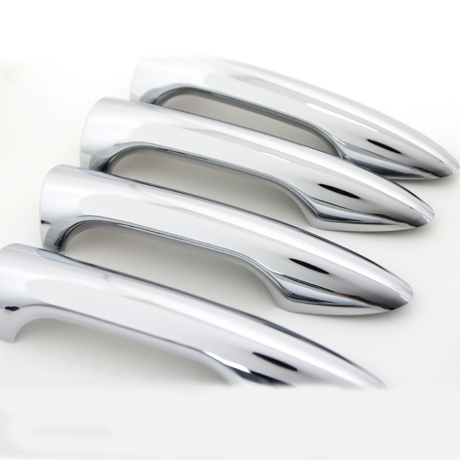 Лучшая цена, серебряная дверная ручка для автомобиля