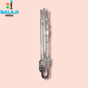 VISÓMETRO BALAJI INDIA(BI) UBBELOHDE de alta calidad, viscosímetro Manual, máquina de análisis elemental de vidrio de borosilicato indio - Product Image 2