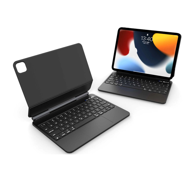 New Magic Tablet Wireless USB Keyboard Touchpad Case for iPad Pro/Air 4/5 & iPad 9/10/11