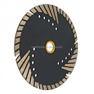 6 Inch 150mm Wet Dry Diamond Turbo <strong>Saw</strong> <strong>Blade</strong> with Core Protection Triangle for Deep Cutting Granite Marble Stone Tile - Product Image 3