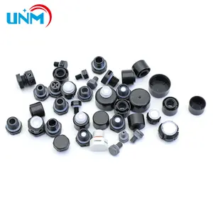 UNM Air Vent Plug Valve M12 Breather Ptfe Membrane Vent M12 Black Waterproof Breathable Screw Valve