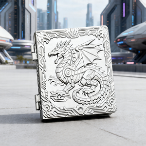 Nuevo Diseño de Dados Giratorios Metálicos con Forma de Libro Mágico para <span class=keywords><strong>Dungeons</strong></span> <span class=keywords><strong>and</strong></span> <span class=keywords><strong>Dragons</strong></span> - Product Image 3