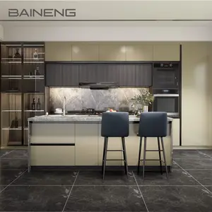 China supplier stainless steel cabinet kitchen furniture kitchen cabinet and smart kitchen cabinet