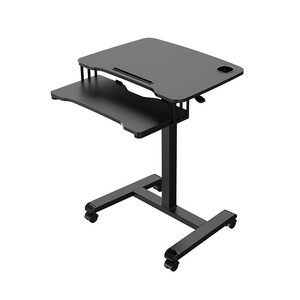 Venta al por mayor de fábrica, mesa plegable portátil de 90 ° con <span class=keywords><strong>altura</strong></span> ajustable para uso doméstico, escritorio de pie móvil neumático ajustable <span class=keywords><strong>en</strong></span> <span class=keywords><strong>altura</strong></span> - Product Image 3