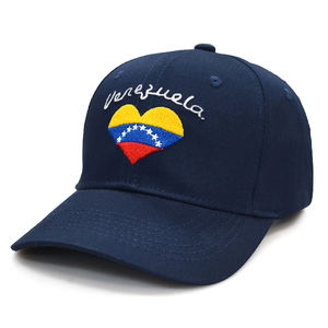 Gorra de Béisbol Bordada de Venezuela con Patrón de Letras en Sarga, Gorra Personalizada Bordada Transpirable para Hombres y Mujeres, Ropa Urbana para Exteriores - Product Image 5