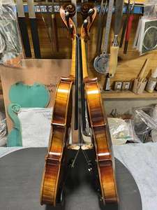 Violon en épicéa et érable sculpté à la main pour les examens de performance et l'utilisation <span class=keywords><strong>solo</strong></span>, par le fabricant - Product Image 5