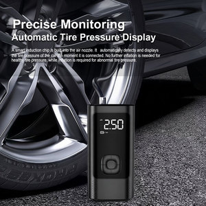 Démarreur portable 12V avec écran LCD, compresseur d'air 150 PSI, batterie externe pour voiture, SUV, moto - Product Image 5
