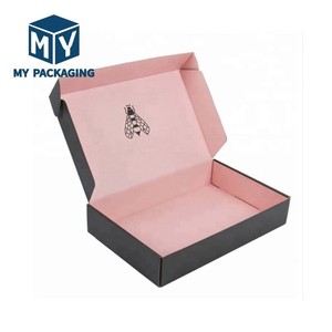 Boîtes d'emballage Packwoods pour perruques, extensions capillaires, cigares de luxe, en carton ondulé, boîtes postales - Product Image 1