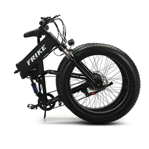 Bicicleta Plegable con Llantas Gruesas para Adultos, Bicicleta Todoterreno, Bicicleta Eléctrica con Batería Integrada, Bici Elettrica - Product Image 3