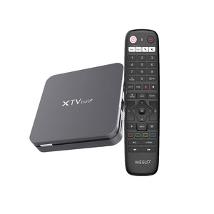 Usine en gros Stalker IPTV Box en ligne 4K Ultra HD Vidéo Meelo XTV <span class=keywords><strong>DUO</strong></span> 2 Décodeur Amlogic S905W2 Smart Android 11 TVBox - Product Image 1