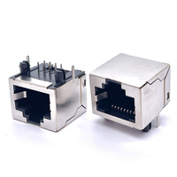 Parafoudre Soulin 8P8C avec câble et connecteurs en laiton 8 broches pour équipement réseau, adaptateur de passage RJ45, connecteurs 8P8C