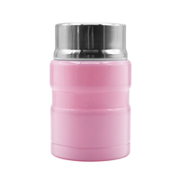 750ml Top Vente Sans BPA Double Paroi En Acier Inoxydable Isolé Sous Vide Thermos Réchauffeur Alimentaire Flacon Alimentaire