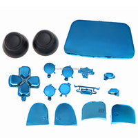 Ensembles complets de boutons de remplacement de jeu pour boutons PS5 V1 Boutons de contrôleur galvanisés Pavés tactiles