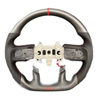 Volant de direction en fibre de carbone pour Ram TRX, vente directe, accessoires de voiture modifiés, sans airbag