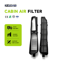 82208300 Kit Filter Udara Kabin Lengkap 05013595AB untuk Jee-p Grand Cherokee WK 20032010 Filter Kabin Pollen Dengan Klip Braket