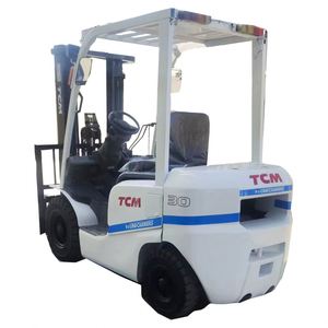 Montacargas Diésel TCM de 3 Toneladas, Usado, con Cilindro Central, para Almacén, Maquinaria de Movimiento de Tierras, Maquinaria de Construcción Usada - Product Image 1