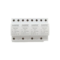 PDU-A15 15KA 220V/380V 4 pôles SPD AC DC dispositif de protection contre les surtensions Protection du système PV dispositif de parafoudre basse tension
