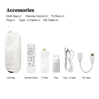 Nuevo S13 Air 2025, Android 14.0 TV Stick, 2GB 16GB, RK3518 Quad Core, Decodificador 4K, WiFi6 Dual, BT5.0, Control Remoto, Dispositivo de Transmisión OTT
