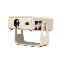 Mini projecteur Android 14, 5000 lumens, 720P HD, prise en charge 1080P, LED LCD, courte focale, portable, pour cinéma maison et extérieur