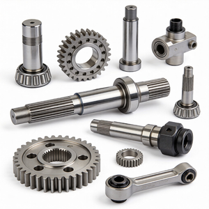 อะไหล่พวงมาลัยรถยนต์แบบฟอร์จ OEM ODM ผลิตตามสั่ง ทนทานยาวนาน ผิวเคลือบสีเงิน/ดำ - Product Image 1