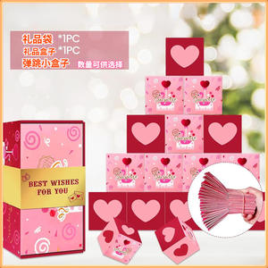 <span class=keywords><strong>Caja</strong></span> sorpresa para el día de San Valentín, paquete de 20 cajas de rebote de cumpleaños para dinero, celebraciones de Navidad, fiesta, explosión, Idea de regalo - Product Image 4