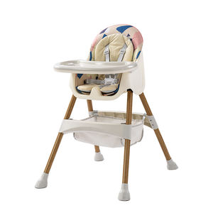 الجملة عالية الجودة الاطفال كرسي مصنوع من البولي بروبلين للطي سلامة المواد المرتفع للطفل تغذية - Product Image 5