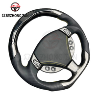 Volant de direction sport en cuir carbone avec LED pour Maserati GT