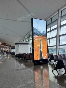 INSOVISION 65'' 75'' 3000 Nits <b>Custom</b> Outside Lcd Advertising Display Player Digital Signage Waterproof Outdoor Display Kiosk - Product Image 2