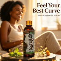 Capsules Maca Plus OEM ODM Marque Privée pour Femmes – Amélioration et Raffermissement des Fesses, Courbe des Hanches, Énergie Boostée – Complément à Base de Racine de Maca – 120 Gélules