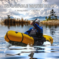 Bateau gonflable pour pagaie, rafting en eaux vives, activités nautiques, pliable, stable, max 8 psi, plancher Drop Stitch, TPU PVC, packraft