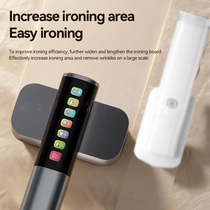 Plancha de vapor portátil de viaje, con pantalla LED, se calienta en 15 segundos, alerta de bajo nivel de agua, tanque de agua extraíble de 220 ml para uso doméstico - Product Image 3