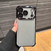 Coque pour iPhone 18 Pro Max motif animal, protection antichute à quatre coins, électroplaquée, protection intégrale de l'objectif ; Options de personnalisation en gros