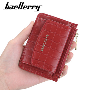กระเป๋าสตางค์ผู้หญิง Baellerry ลายหนังจระเข้ หนัง PU ซิปใส่เหรียญ ใส่บัตร ใช้ได้ทุกวัน - Product Image 5
